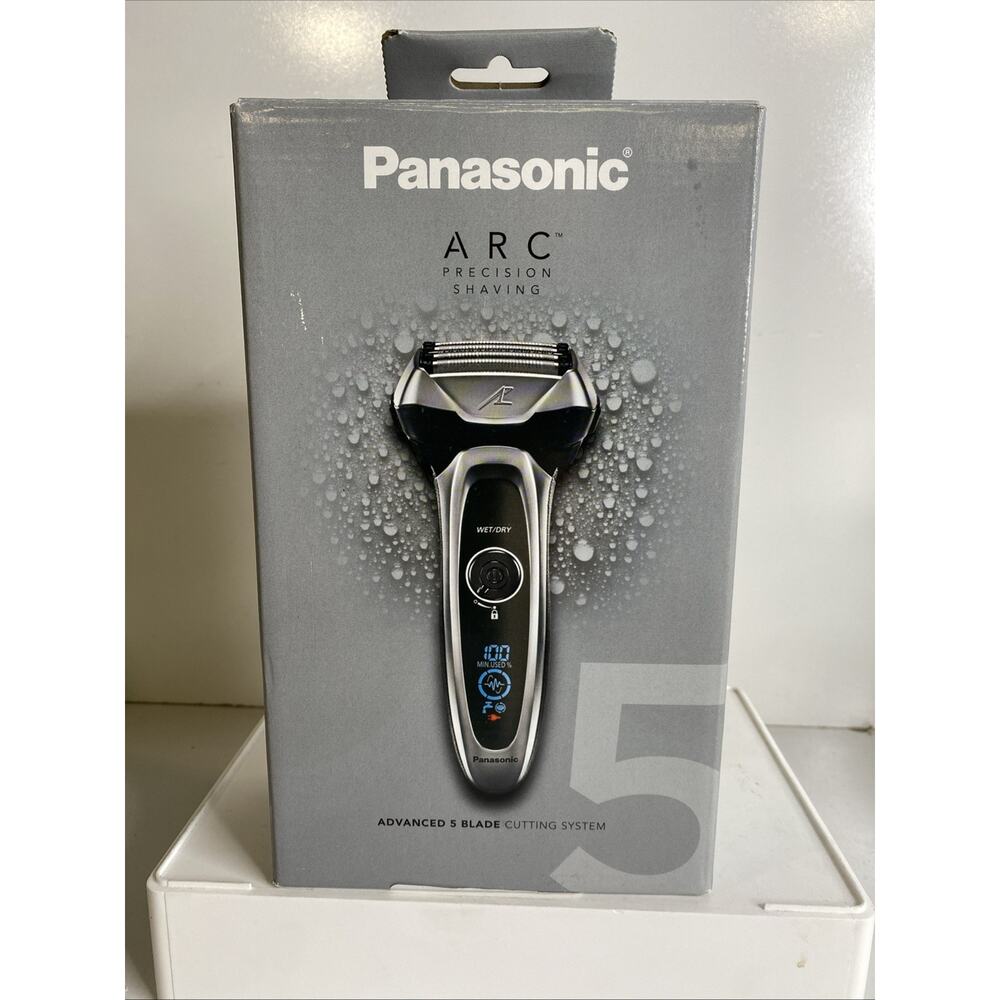 Panasonic ARC5 Electric Razor, Pop-Up Trimmer, Wet/Dry, ES-LV65